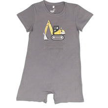 Load image into Gallery viewer, Bodysuit/Onesie with Hidden Abdominal Access for G-Tubes (3-11 Years) - Digger